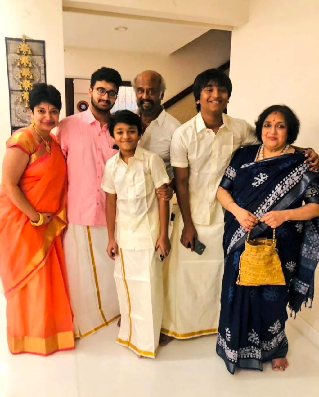  Rajinikanth Pongal Celebration photos with family 