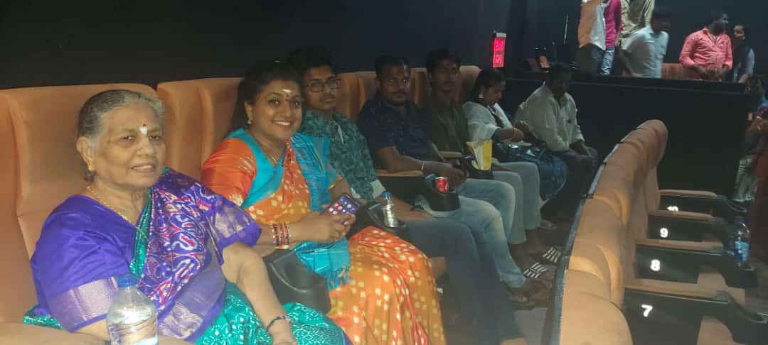 Minister Roja watched Ajith Kumar Thunivu Movie in Nagari 
