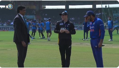 Rohit sharma Reaction over Toss call in India Vs New Zealand 