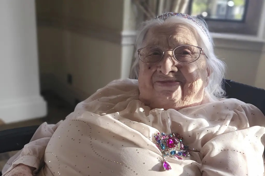 Woman 100 YO shares her secret to long and happy life
