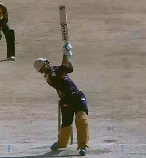 Iftikhar Ahmed smashes six sixes in one over by wahab riaz