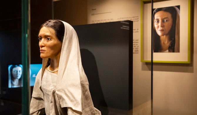 Saudi Arabia unveils nabataean woman lived before 2000 years