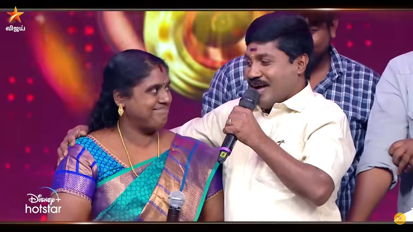 bigg boss GP Muthu emotional speech about his wife and family 