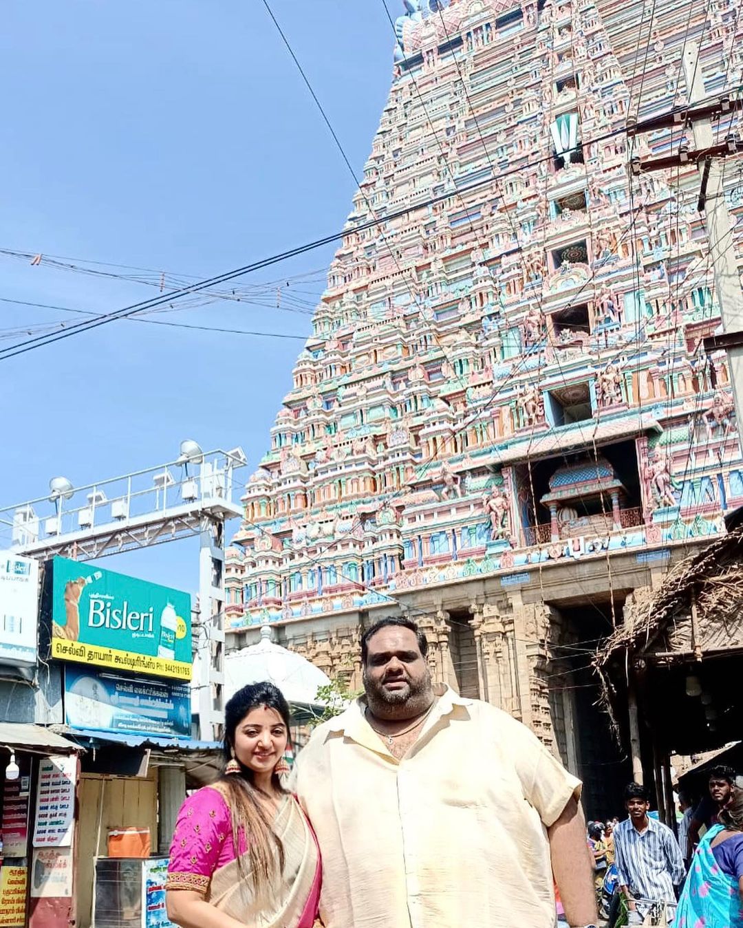 Ravindar Mahalakshmi Visit Trichy Sri Rangam Temple