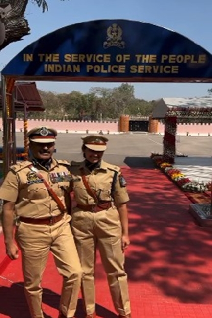 Assam Police DGP Salutes Daughter At Her Passing Out Parade