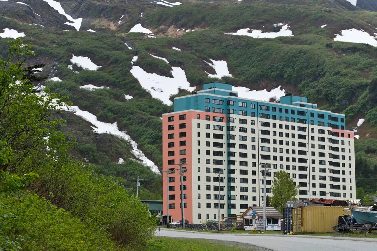 Whittier Alaska People live under one roof here are the facts