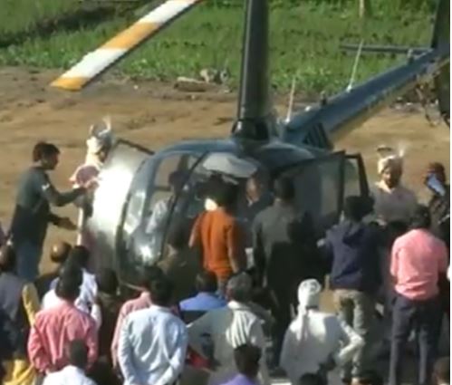 Bhopal cousins hire helicopter to fulfill grandfather wish