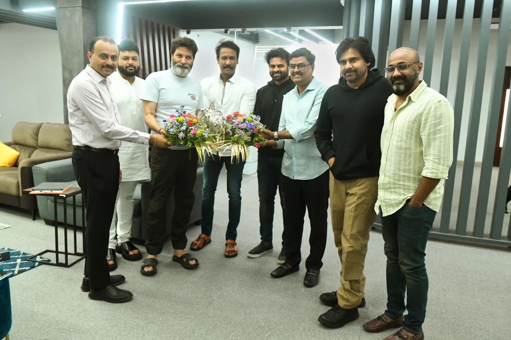 Vinodhaya Sitham Telugu Remake official pooja happened today in Hyderabad 