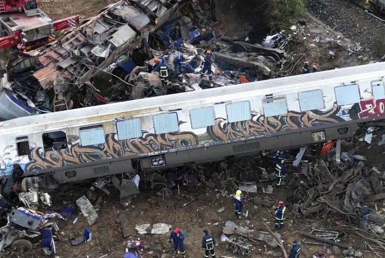 Greek Train Crash At least 36 dead and 85 injured in fiery 