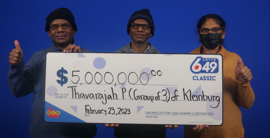 Canada 3 siblings won big amount in lottery jackpot
