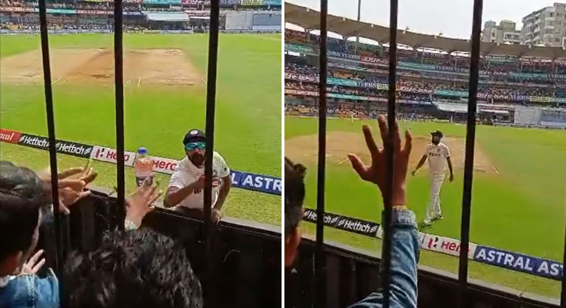 Mohammed Siraj gesture to young fan in third test gone viral