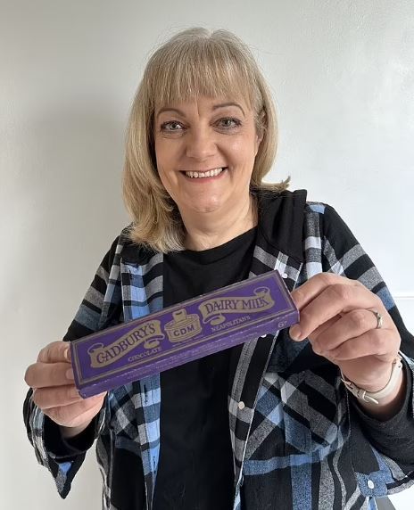 Woman found 100 year old diary milk chocolate wrapper
