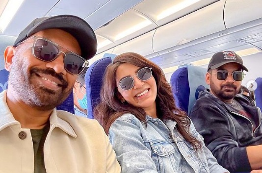 Samantha travel with Varun Dhawan Raj and dk pic goes viral