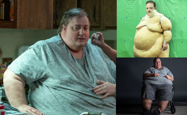 Oscar Award Winning Brendan Fraser Fat Suit Make up The Whale