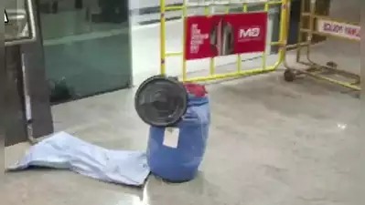 Body Of Woman Found Inside Plastic Drum At Bengaluru Station