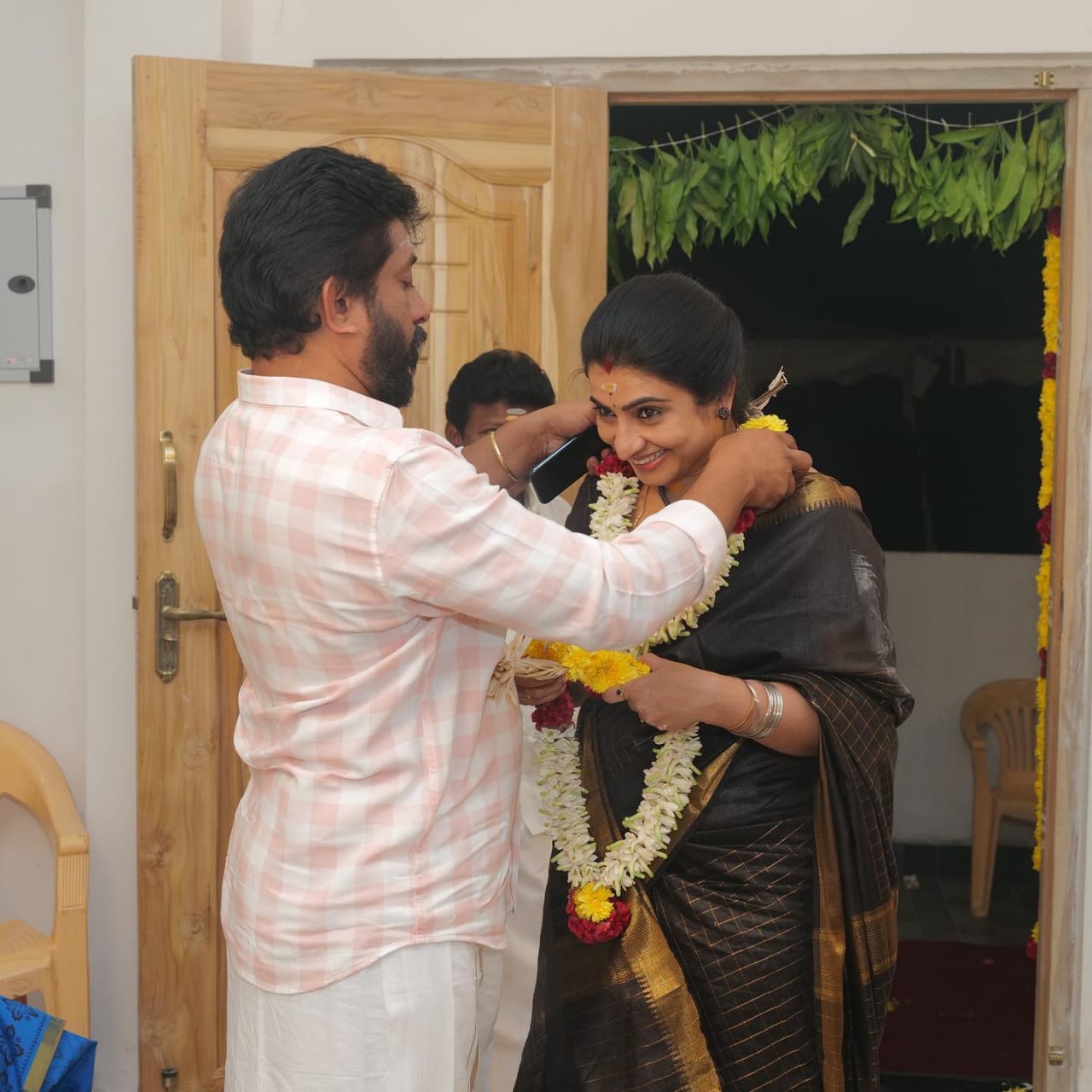 Pandian Stores Sujitha house warming ceremony photos
