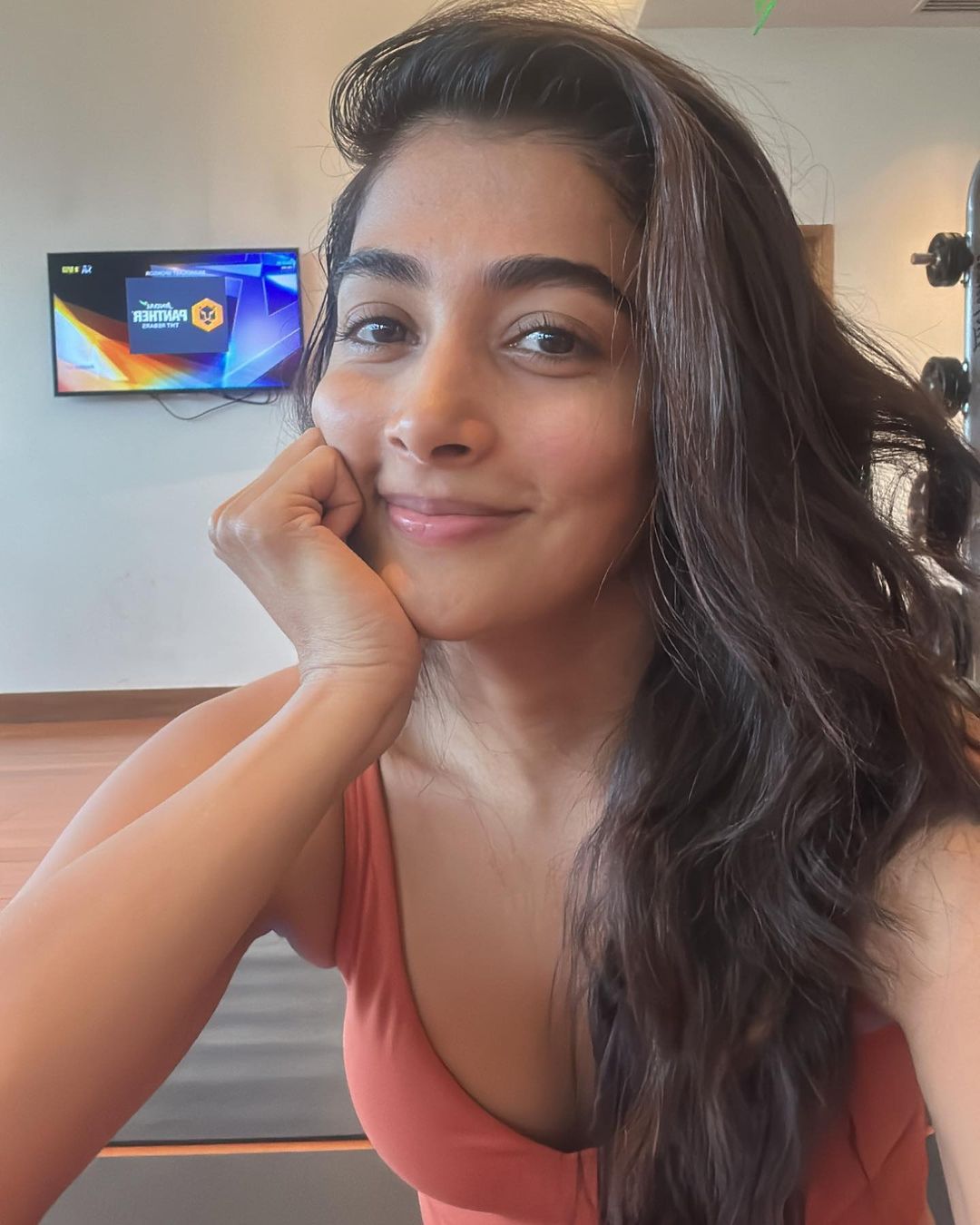 Pooja Hegde Shared Her Post Workout Picture on Instagram