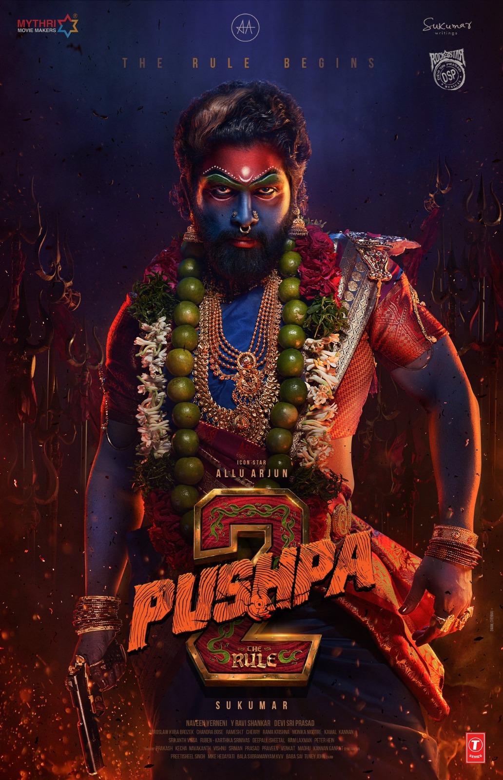 Pushpa The Rule First Look Poster Designer Tuney John