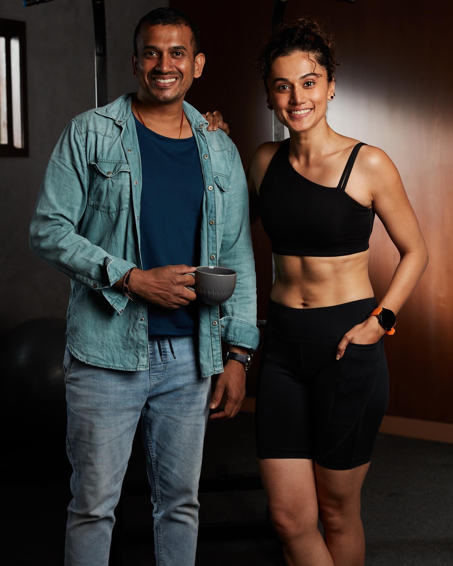 Tapsee Panu Latest Look with Six Pack Viral Photos